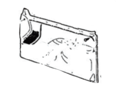 Ford F2TZ-1524100-AAY Pad - Armrest                      