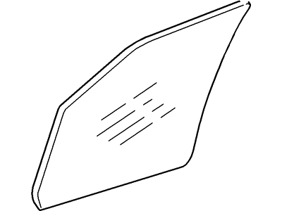 Mercury 1L2Z-7821411-AA Glass - Door
