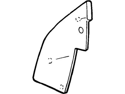 Lincoln F8VZ17K709AA Mirror Cover