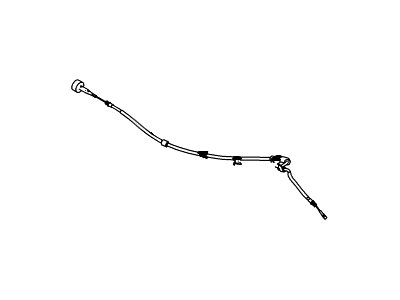 2017 Ford Police Interceptor Utility Parking Brake Cable - CB5Z-2A635-B