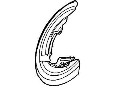 Ford 5C3Z-2C028-AA Shield - Brake Disc Splash