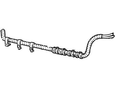 Ford E-150 Econoline Battery Cable - XC2Z-14300-BA