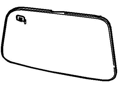 Lincoln BT4Z-17K707-B Glass Assy - Rear View Outer Mirror