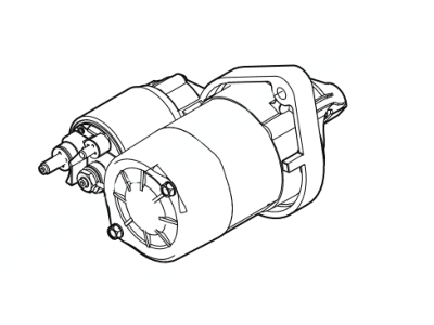 Ford CV6Z-11002-D Starter Motor Assy