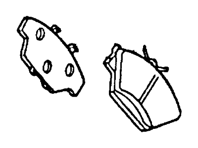 Ford Country Squire Brake Pads - 1U2Z-2V001-KA