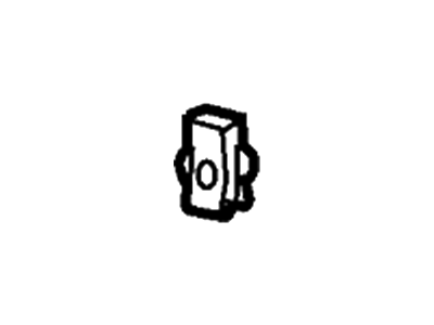 Ford -W705325-S301 Horn Nut