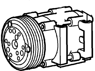 Ford E-350 Econoline Club Wagon A/C Compressor - 1L2Z-19703-CA