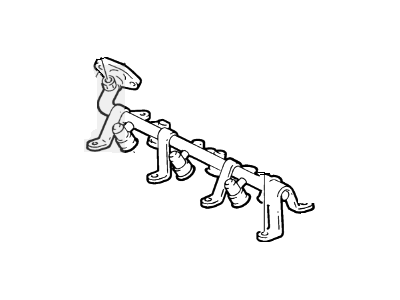 2005 Mercury Sable Fuel Rail - 3F1Z-9F792-JA