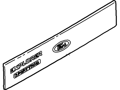 Ford 1L5Z-99425A34-AAN Applique - Rear Panel