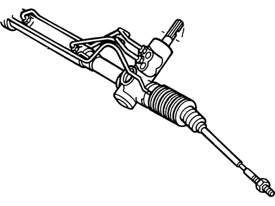 Mercury Lynx Rack And Pinion - F13Z-3504-DCRM
