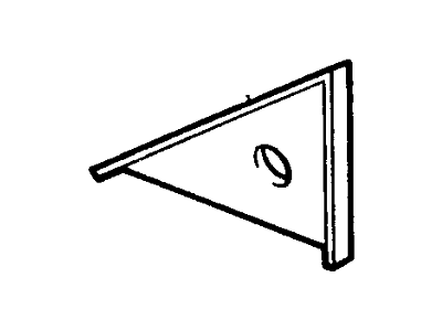 Ford F42Z17K709A Cover - Mirror Housing