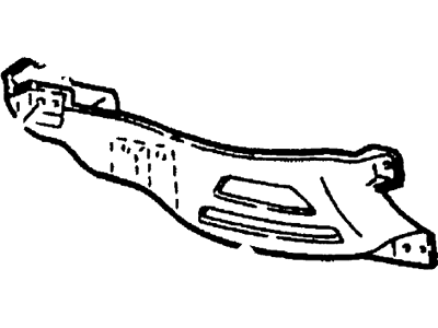 Lincoln F8OZ-54017A28-AC Lower Cover Reinforcement