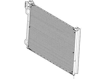 Ford 7C2Z-19712-A Condenser Assy