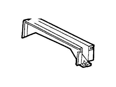 Ford XF2Z-16107A94-AA Cross Member Assembly - Rear