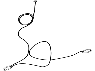 Ford 8S4Z-14A318-D Wire Assy