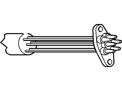 Ford F7UZ-19D699-AB Hose - Vacuum