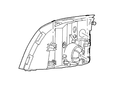 Mercury 5L9Z-13008-AACP Headlamp Assy