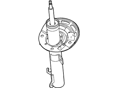 Ford 8S4Z-18124-LH Shock Absorber Assy - Front