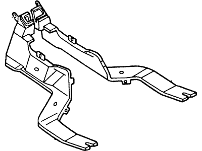 Ford F7CZ18C420AA Outlet Duct