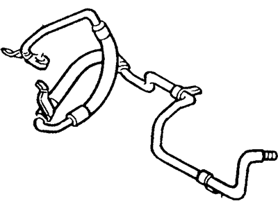 Ford Probe Power Steering Hose - F42Z3A719D
