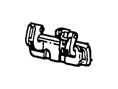 Mercury F87Z-7822404-BAF Handle Assy - Door - Outer         