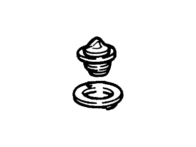 Ford F87Z-8592-AL Connection - Water Outlet          