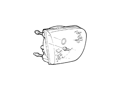 Mercury Headlight - F87Z-13008-BF