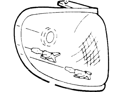 Mercury F87Z-13200-AB Parking & Side Lamp