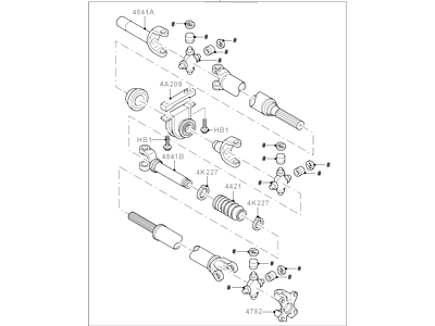 Ford 7L3Z-4R602-F Shaft Assembly - Drive