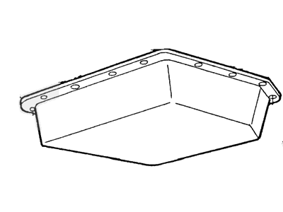 Ford F5TZ-7A194-A Pan Assy - Transmission Oil        