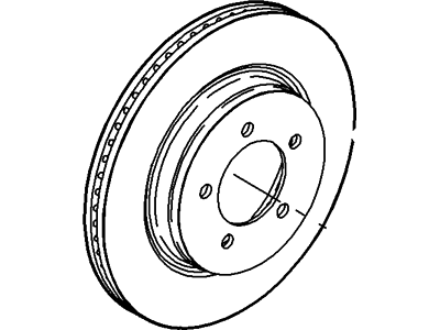 Mercury 6U2Z-1V125-C Rotor Assy