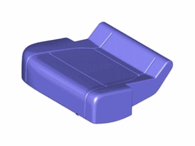 Ford FL3Z-1863804-DC Cover Assy - Rear Seat Cushion