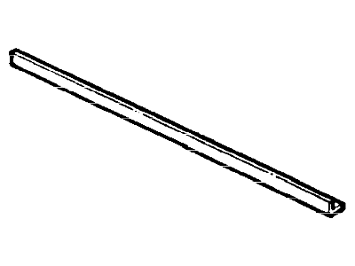 Ford E8TZ-1520586-A Door Weatherstrip Retainer