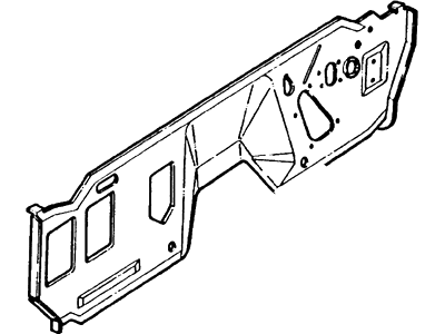 Ford Bronco Dash Panels - F4TZ1501610A