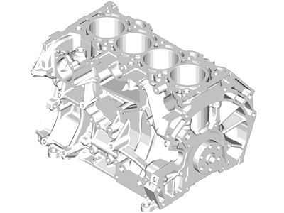 Lincoln DS7Z-6009-A Cylinder Assembly - Short Block