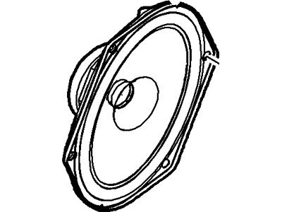 Ford 9U5Z-18808-A Speaker Assembly