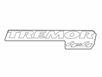 Ford 6L5Z-9925622-EA Decal - Name Plate
