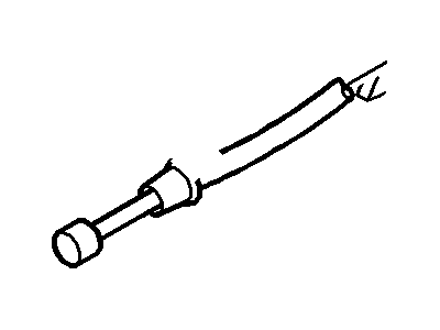 2002 Ford Mustang Parking Brake Cable - 3R3Z-2A635-BA