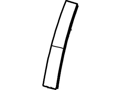 Ford 4L3Z-1520555-BAA Moulding - Door Outside