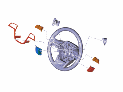 Lincoln KA1Z-3600-AM Kit - Steering Wheel