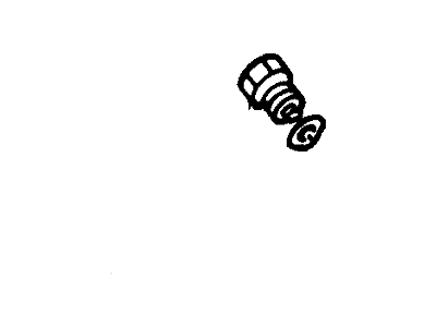 Ford F1CZ-3R608-A Connector                          