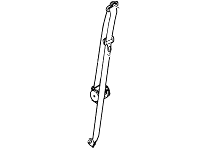 Ford 9L3Z-18611B68-BC Seat Belt Assembly