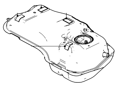 Mercury 6L8Z-9002-CA Tank Assy - Fuel