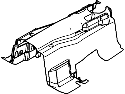 Ford 8R3Z-6311130-A Insulator - Tunnel