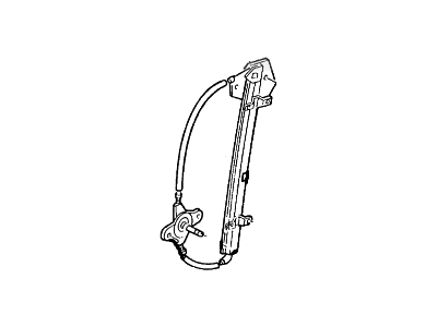 Mercury Mystique Window Regulator - F5RZ-5423201-A