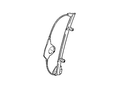 Mercury Mystique Window Regulator - F5RZ-5423209-A
