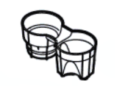 Lincoln GL1Z-7813562-BA Insert Assy - Console