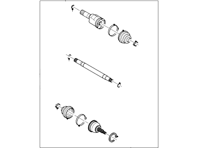 Lincoln 5L2Z-4K138-B Shaft Assy