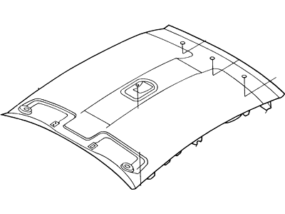 Ford F8CZ-6351916-AAE Headlining - Roof