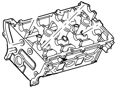 Mercury 2S7Z-6049-AA Cylinder Head